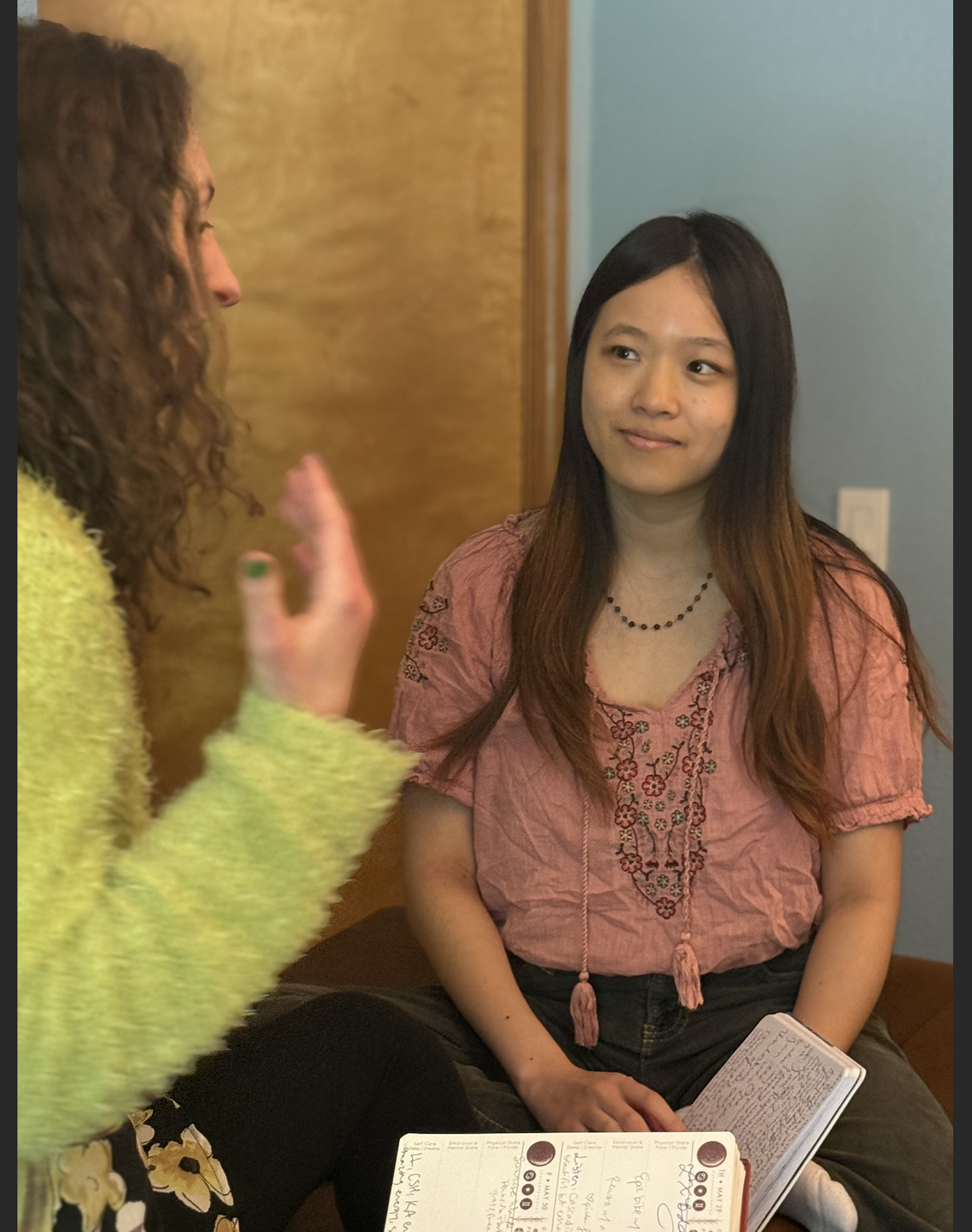 Leilany Rose during a soul contract consultation